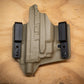 OWB (Outside Waistband) Light Bearing Holster FNH FNX 45 Tactical with Olight Baldr Mini