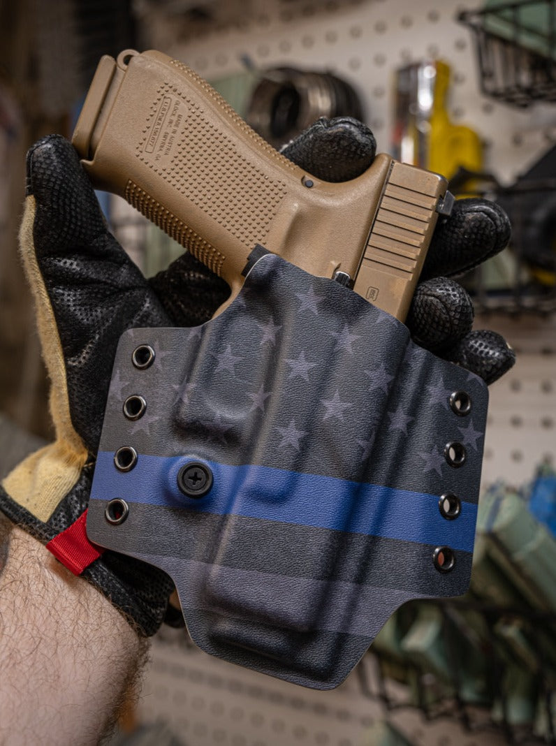 Outside the Waistband (OWB) Non-Light Bearing Kydex Holster